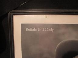 Framed Stetson Advisement with Buffalo Bill Cody