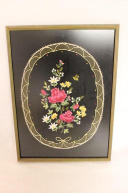 Framed Needlework 18" x 25"
