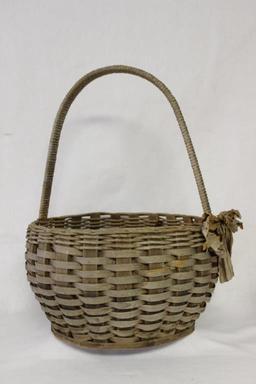 Handmade Basket 16" Diameter, 23" Tall