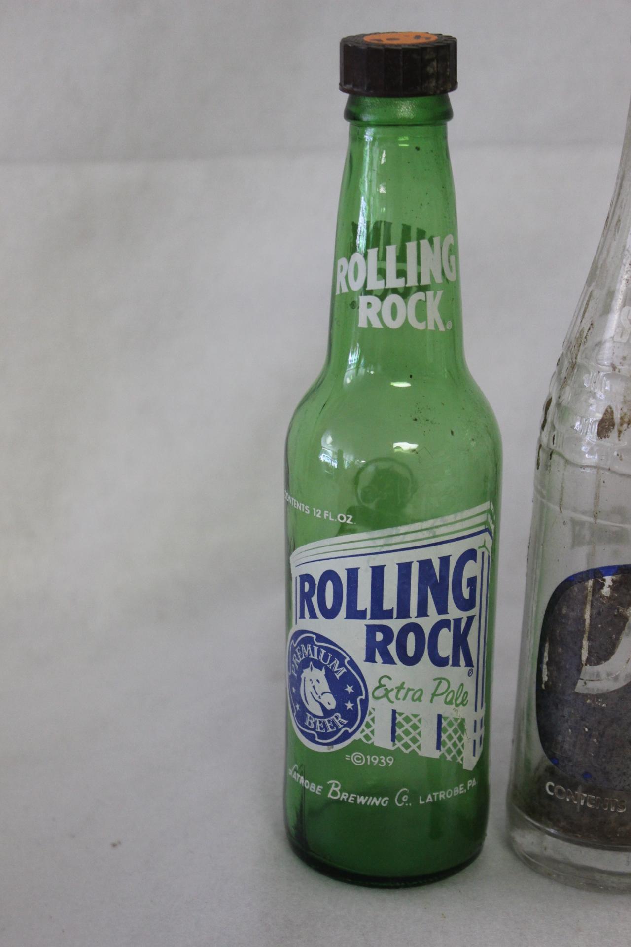 Assorted Collectible Bottles and Glasses: