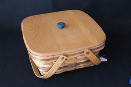 Longaberger Basket 13 1/2" x 13 1/2" x 6 1/2"