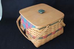 Longaberger Basket 14" x 14" x 9"