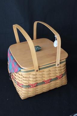 Longaberger Basket 14" x 14" x 9"