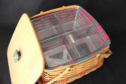 Longaberger Basket 14" x 14" x 9"