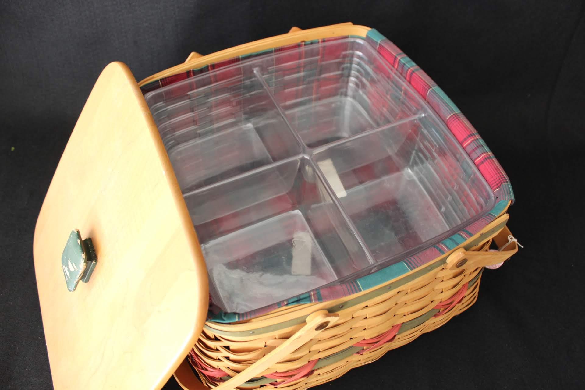 Longaberger Basket 14" x 14" x 9"