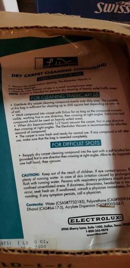 LUX Dry Carpet Cleaning System