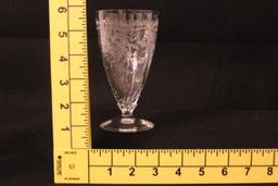 (6) Stems of Fostoria "June" Crystal,