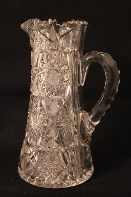 11 1/2" Cut Crystal Pitcher