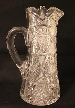 11 1/2" Cut Crystal Pitcher