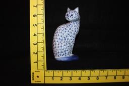 (2) Hand Painted Andrea by Sadek Figurines: Rabbit