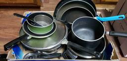 Assorted Pots & Pans