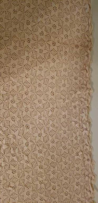 Crocheted Tablecloth 54" x 84"