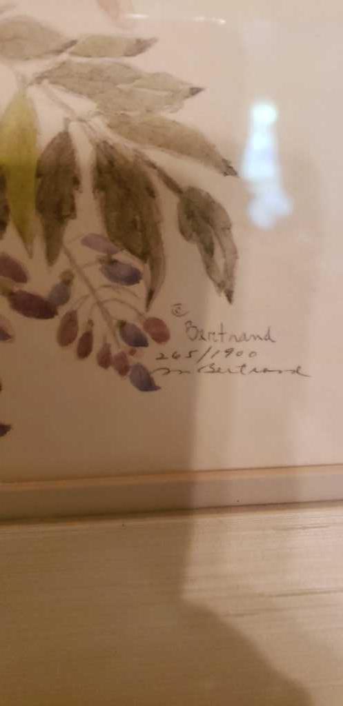 (3) Prints by Bertrand Signed, numbered & Triple