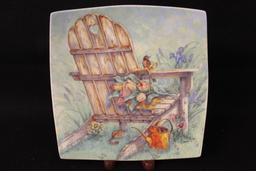 (4) Dessert Plates-8 1/2"