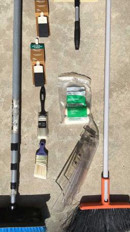 Assorted Cleaning & Organizing Items