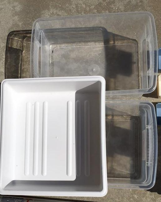 Assorted Cleaning & Organizing Items