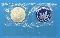 1971 S Eisenhower Uncirculated Silver Dollar in