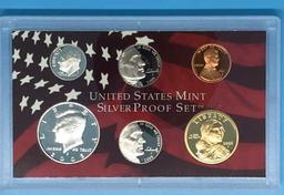 2005 United States Mint Silver Proof Set with COA