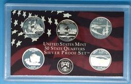 2005 United States Mint Silver Proof Set with COA