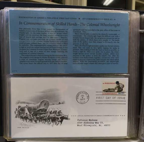 (20) 1977 Postmasters of America Philatelic First