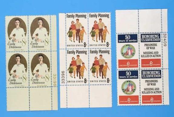 Assorted U. S. Postage Stamps:  (12) 8 Cent