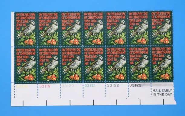 Assorted U. S. Postage Stamps:  (12) 8 Cent