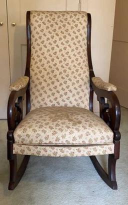 Upholstered Rocking Chair