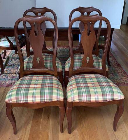 (6) Ethan Allan Chairs, (2) Arm Chairs and (4)