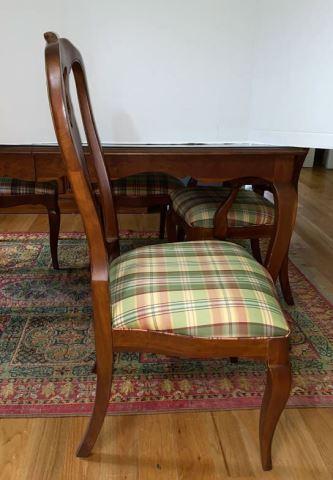 (6) Ethan Allan Chairs, (2) Arm Chairs and (4)