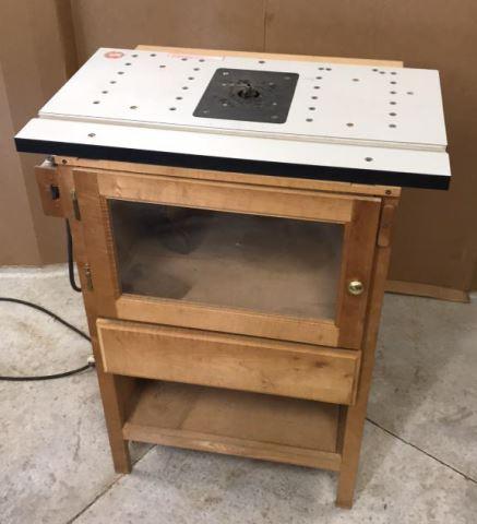 ShopSmith Router Table with Bosch Router 30" W x