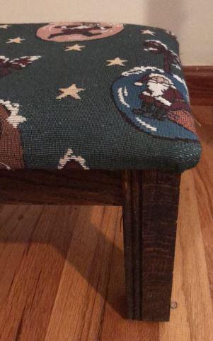 Upholstered Step Stool