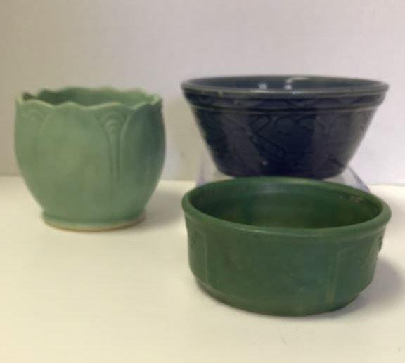 (3) Pottery Bowls