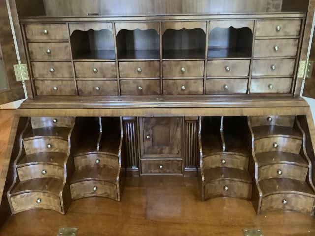 Maitland-Smith Secretary with Brass Hardware