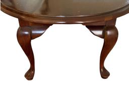 Queen Anne Oval Coffee Table