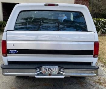 1994 Ford Bronco XLT, 5.8L, V8, 2WD, VIN: 1FMEU15H2RLA25701, Mileage - 141,750