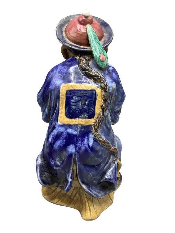 (3) Handmade Chinese Figurines 8 1/2” H