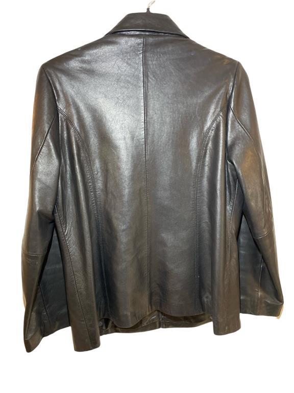 Leather Jacket by Kasper Size L