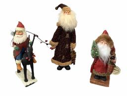 (3) Santas