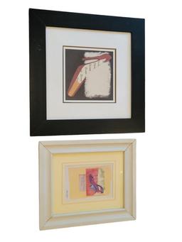 (2) Framed & Matted Pictures