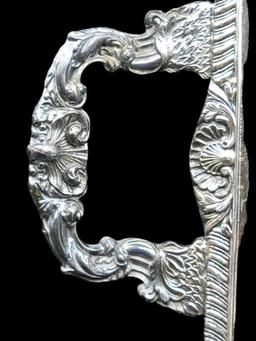 Two-Handled Silverplate Tray by Poole Silver