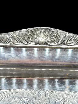 Two-Handled Silverplate Tray by Poole Silver