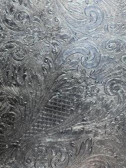 Two-Handled Silverplate Tray by Poole Silver