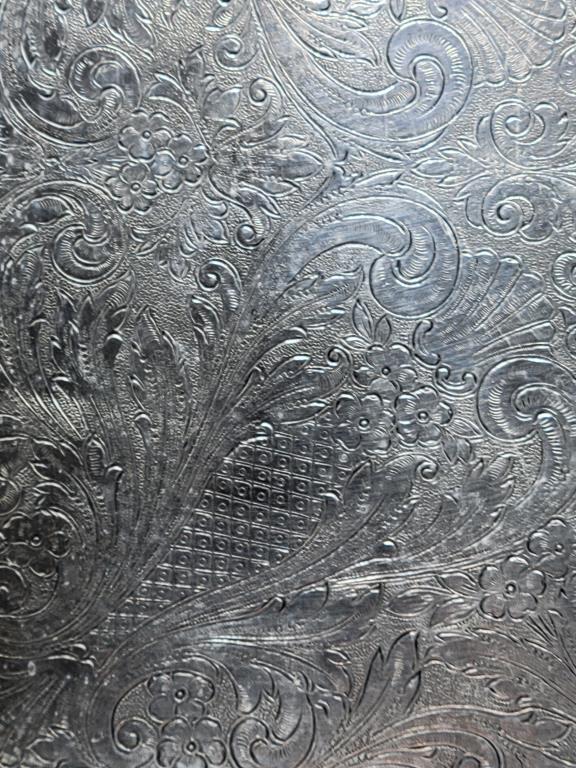 Two-Handled Silverplate Tray by Poole Silver