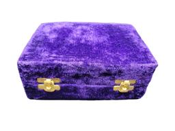 Silverplate Salt and Pepper w/Tray and Velvet Box