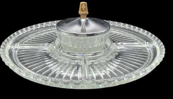 Mid Century Lazy Susan by Kromex