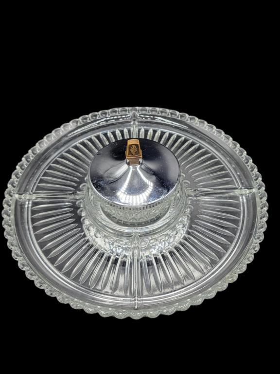 Mid Century Lazy Susan by Kromex