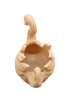 (2) Terracotta Swans