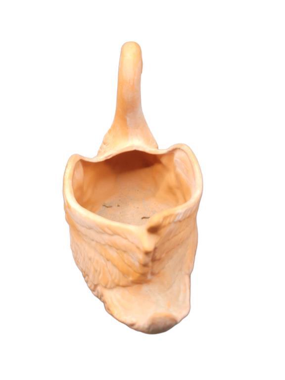 (2) Terracotta Swans