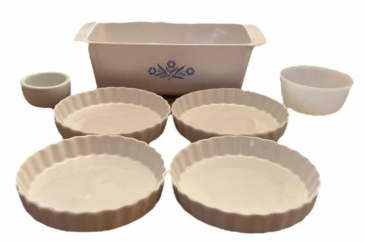 Assorted Corningware, Baking Dishes, etc