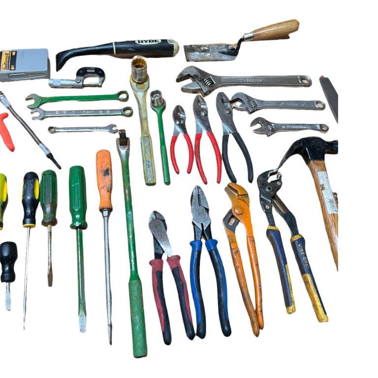 Large Assortment of Hand Tools - 40+ Pieces